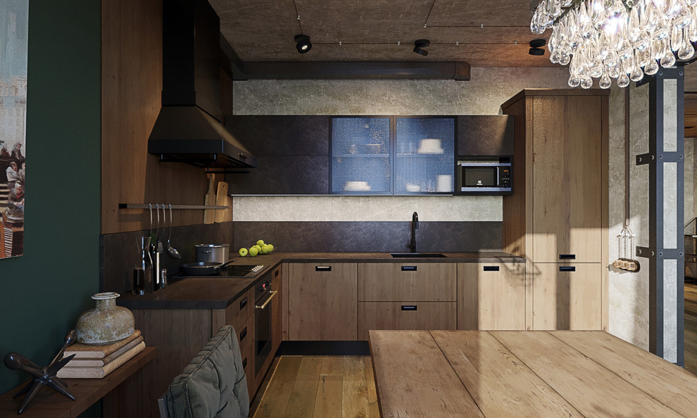 Пространство в стиле лофт