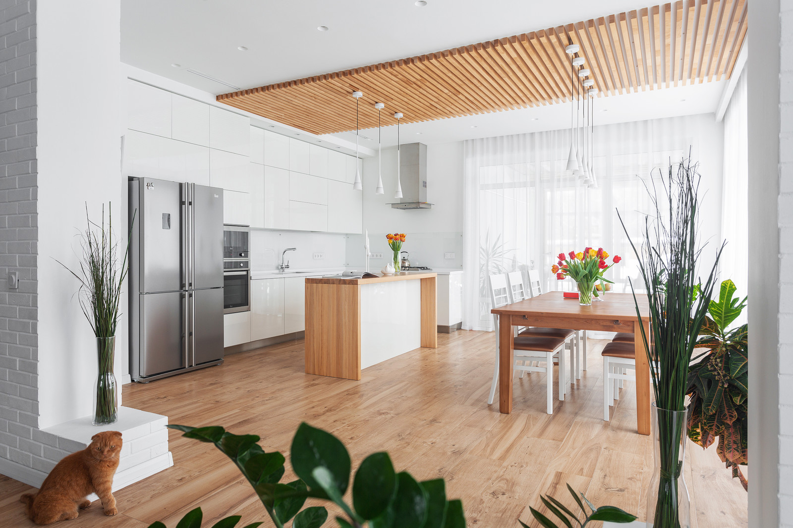 Загородный одноэтажный дом