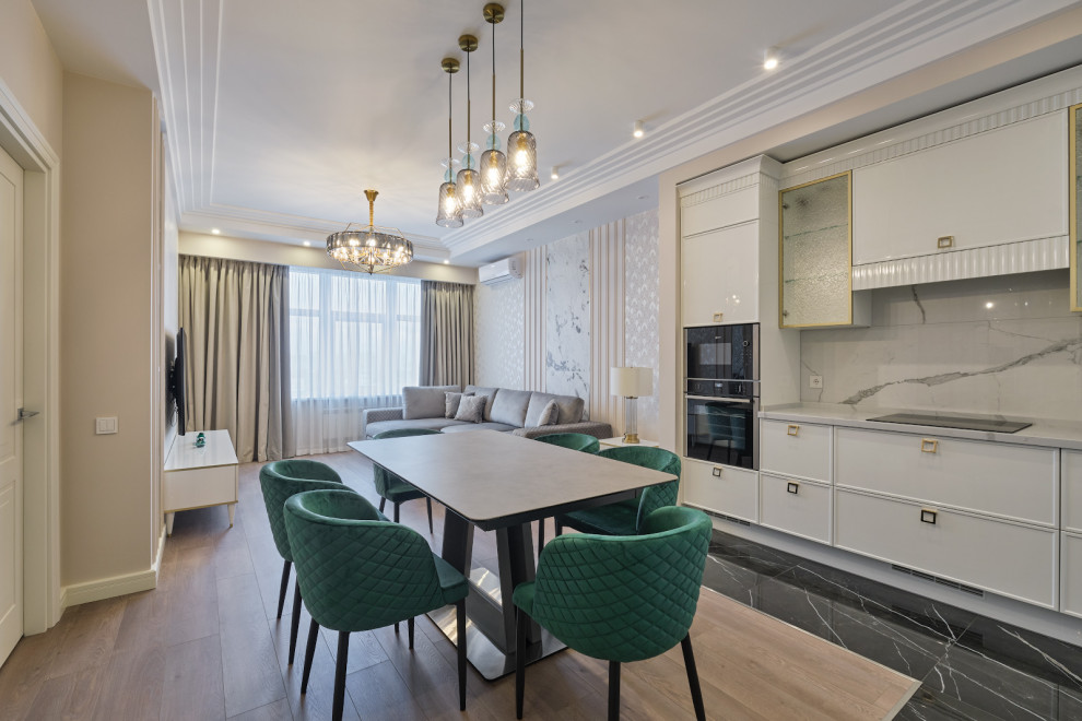 Интерьерная съёмка квартиры в ЖК Триколор (Москва)