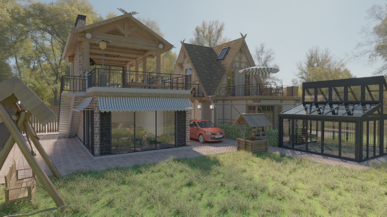 Дизайн-проект загородного дома