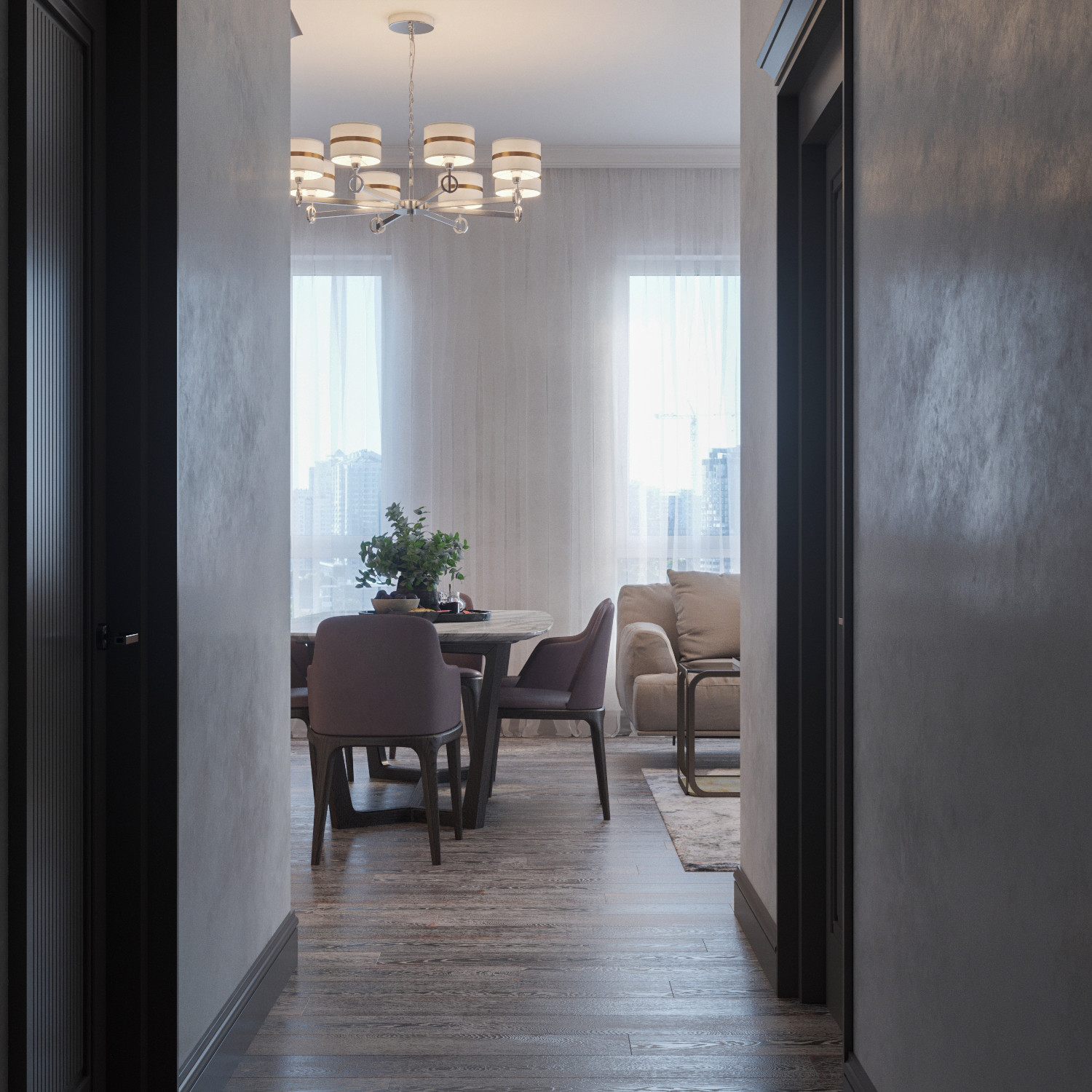 С видом на Яузу в ЖК Резиденции Архитекторов