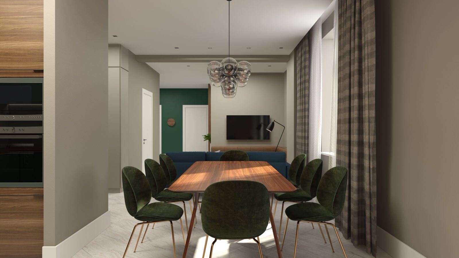 Визуализация квартиры в ЖК Андерсен