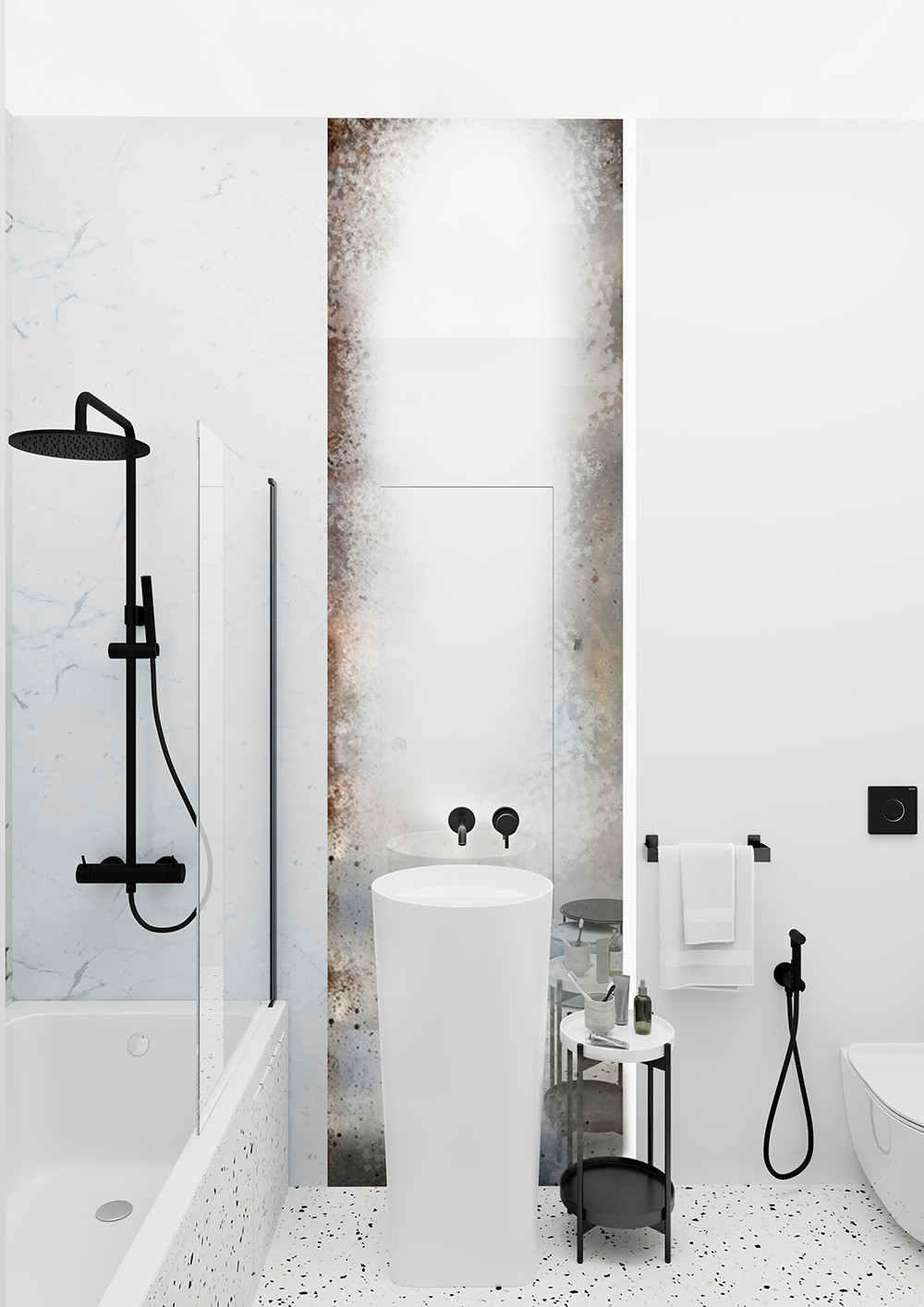 Проект 3-х комнатной квартиры для молодой творческой семьи