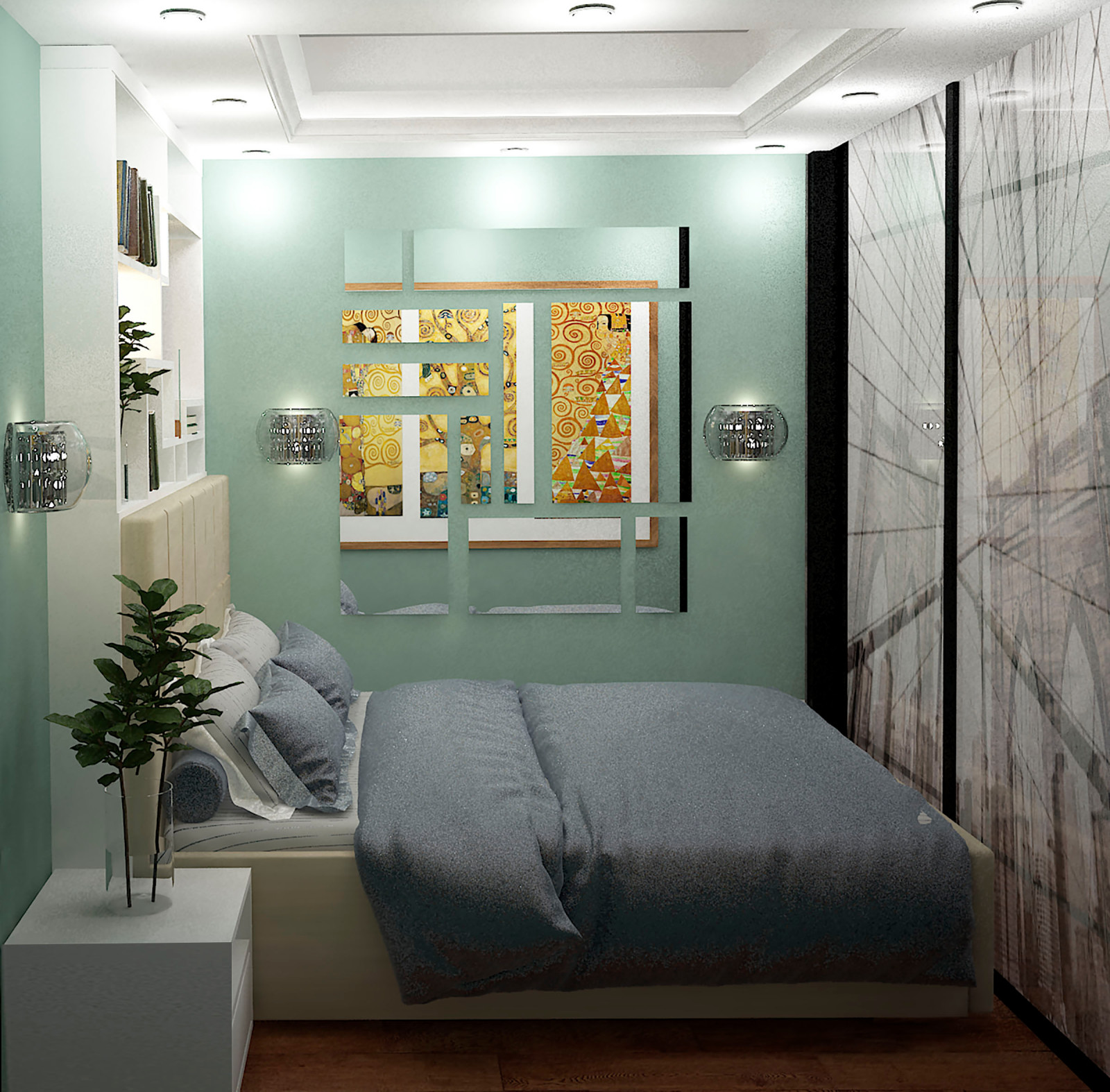 Малогабаритная квартира в стиле лофт