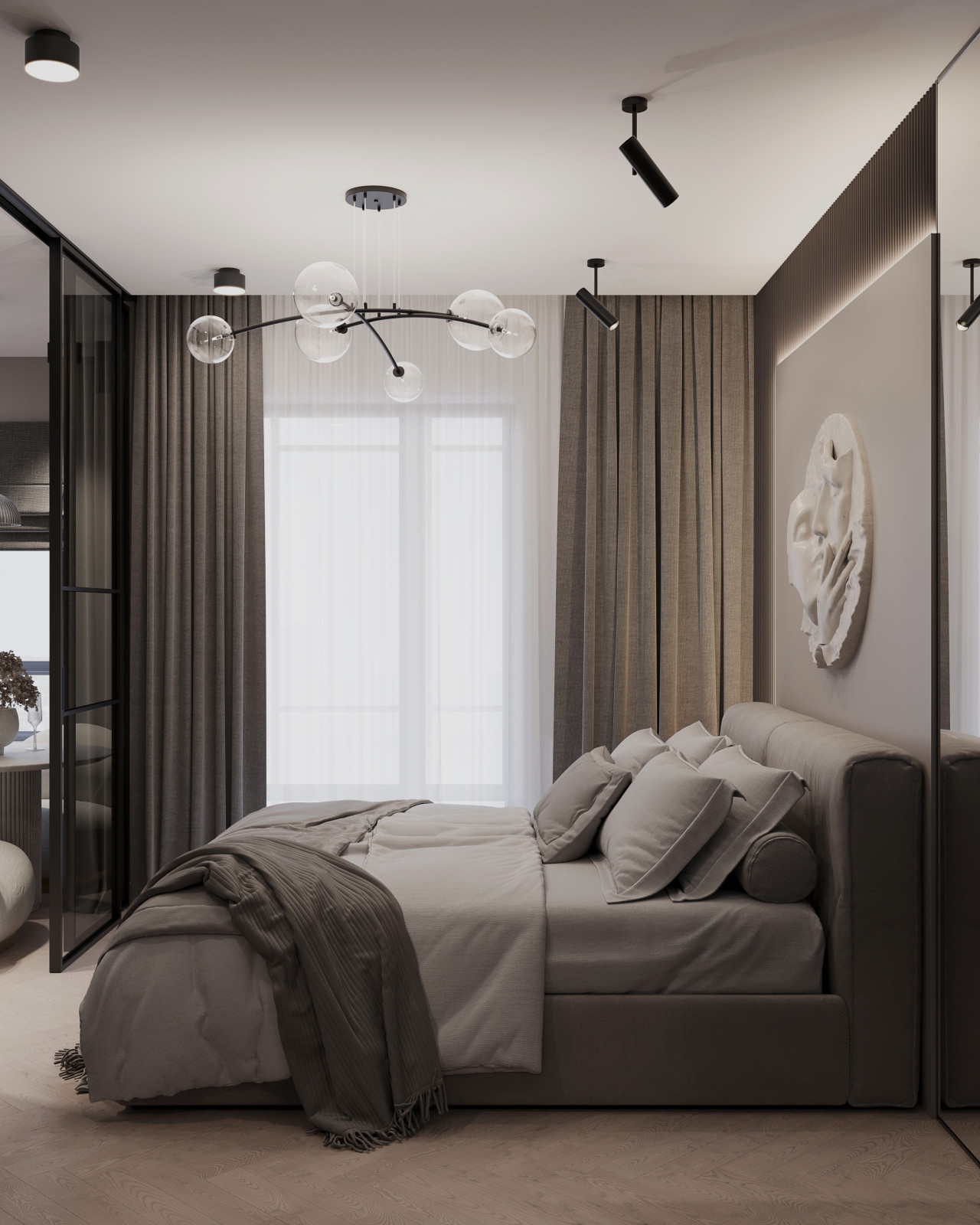 Квартира-студия для девушки в ЖК Екатерининский Парк