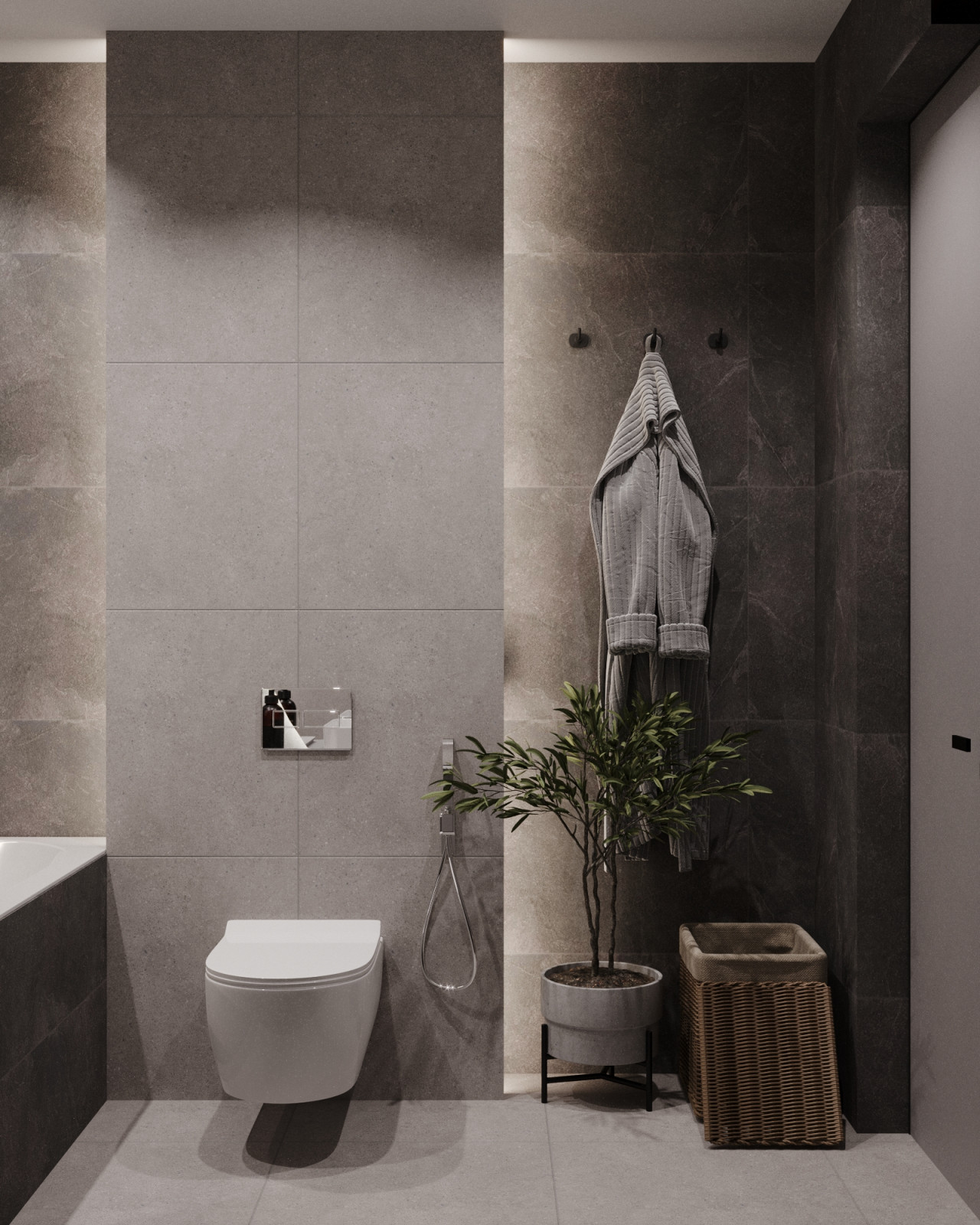 Интерьер квартиры 87м2 в поселке парке Весна