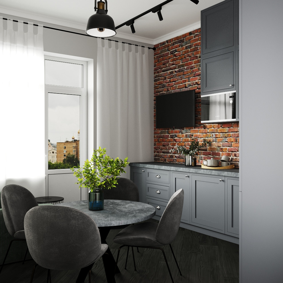 Кухня в стиле лофт