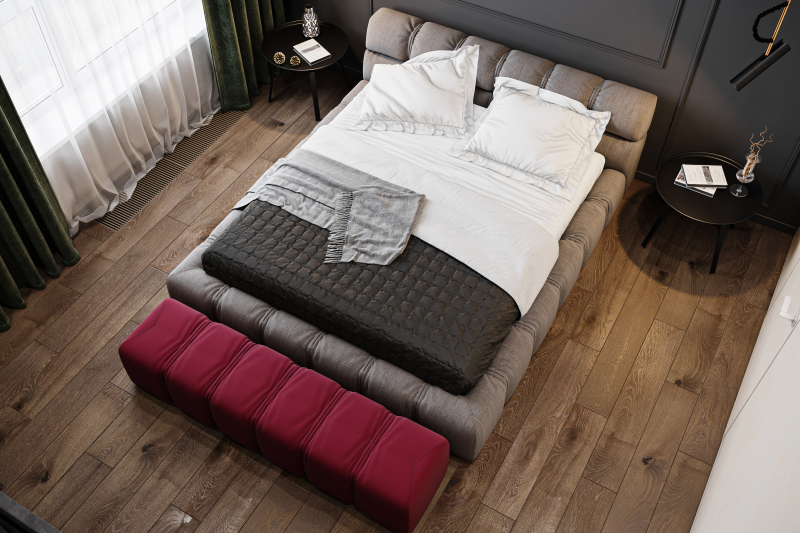 Квартира 132 кв.м. в современном стиле в ЖК "Ботанический сад LIFE".