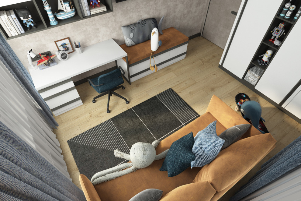 Проект 4-комнатной квартиры в Москве