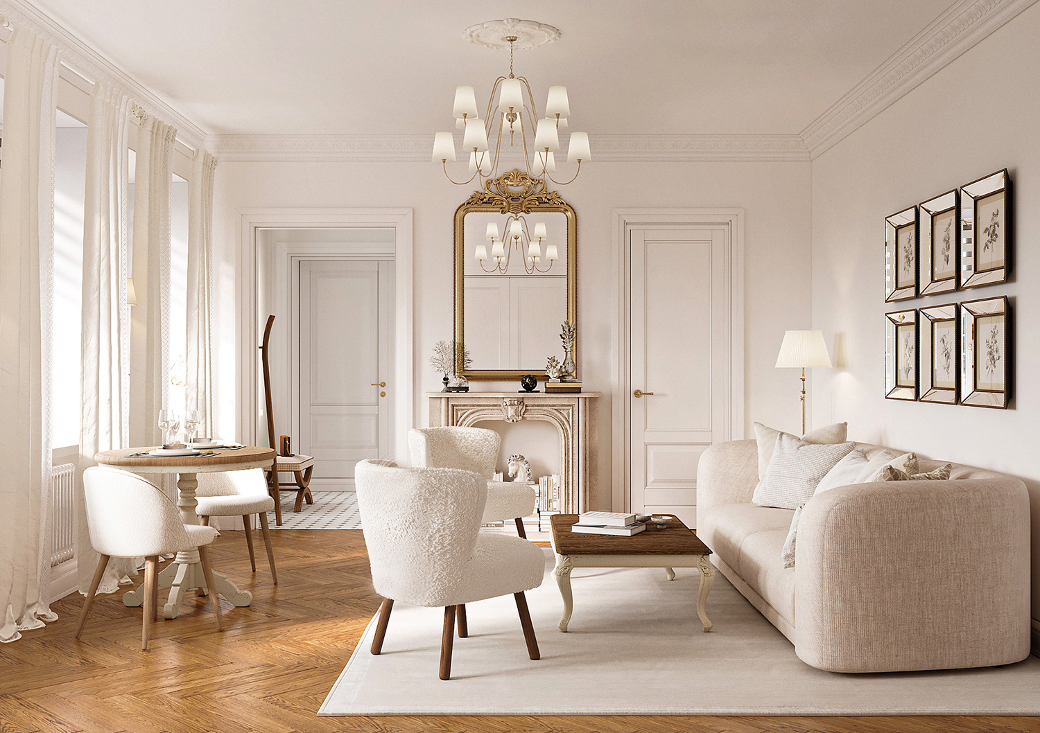 Визуализация квартиры в Санкт-Петербурге