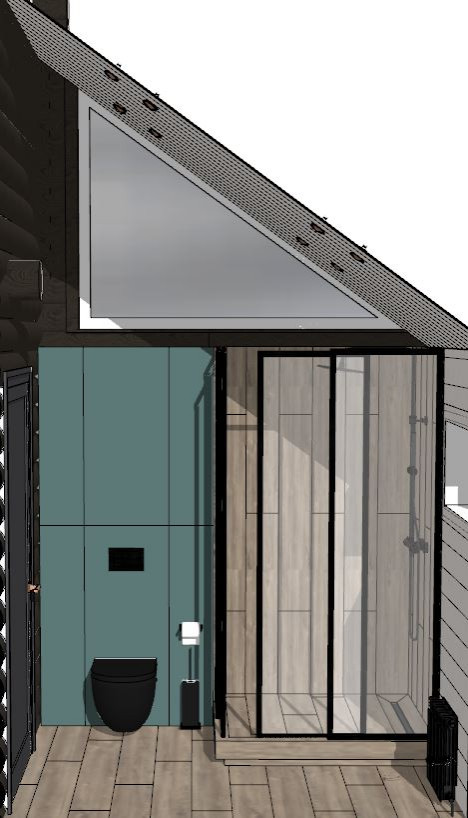 Обложка проекта: Визуализация частного дома из бруса в ДНТ "Лакипарк"