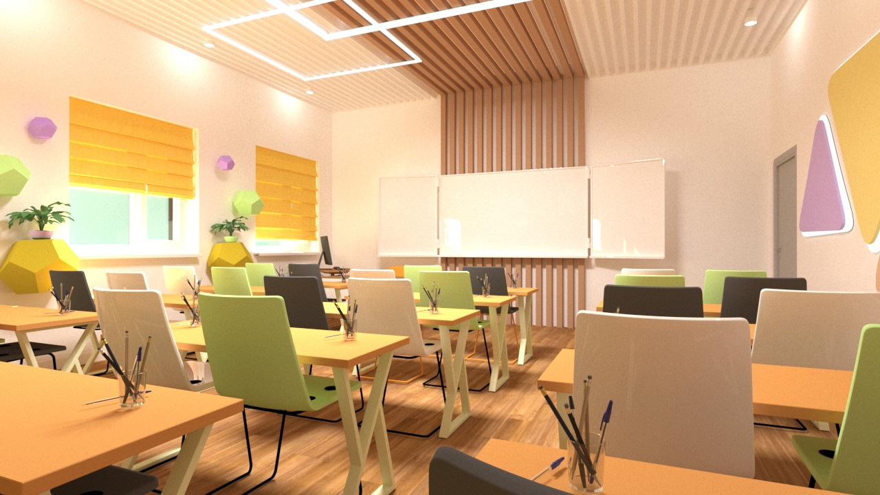 Дизайн проект современной школы