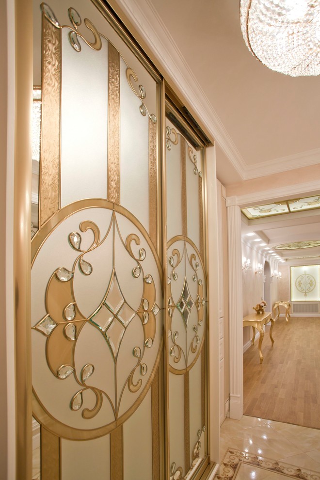 Квартира в классическом стиле. Романтичное настроение.