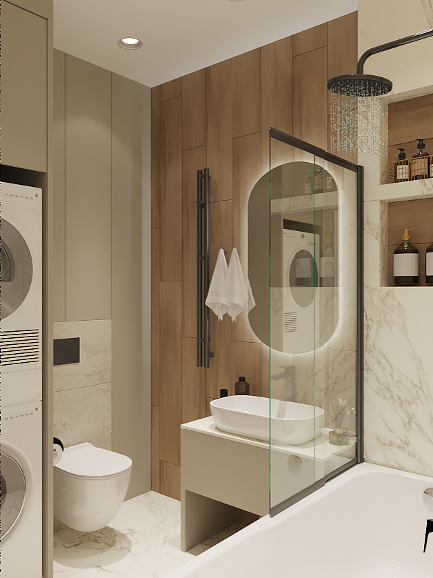 Проект квартиры, 86 м2