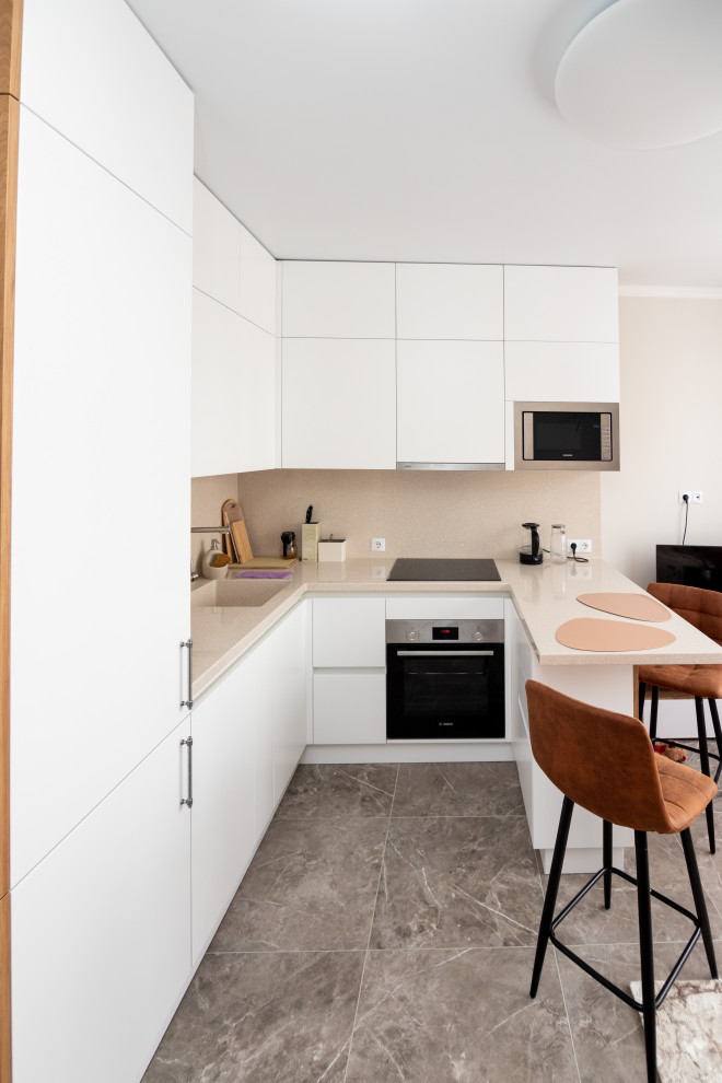 Современная кухня в минималистичном стиле