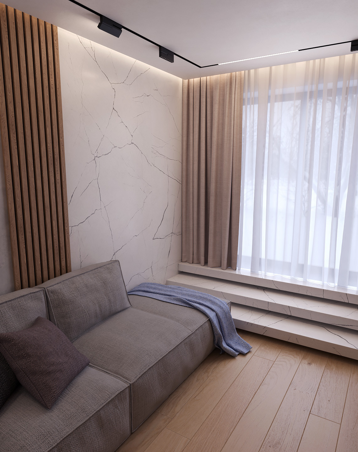 Дизайн проект дома, 88 кв. м, г. Самара, п. Кириллинский