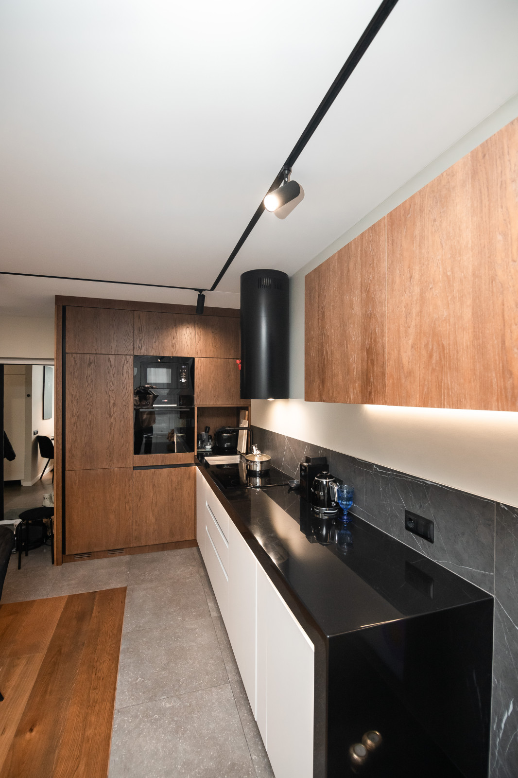 Кухня-гостиная в стиле минимализм