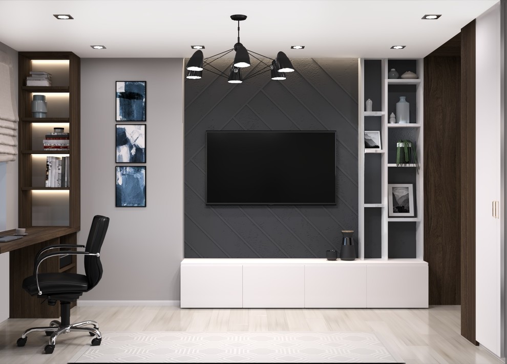 Дизайн - проект 3к. кв. 107 м2  в ЖК "Нормандия"