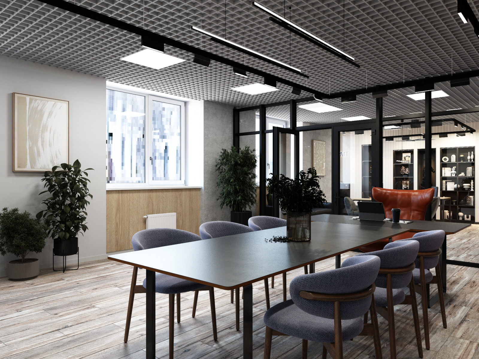 Кабинет руководителя, переговорная