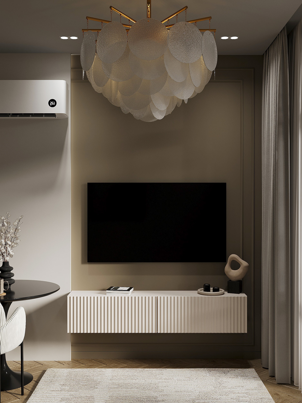 Дизайн 1-комнатной квартиры в жилом комплексе Приморский квартал