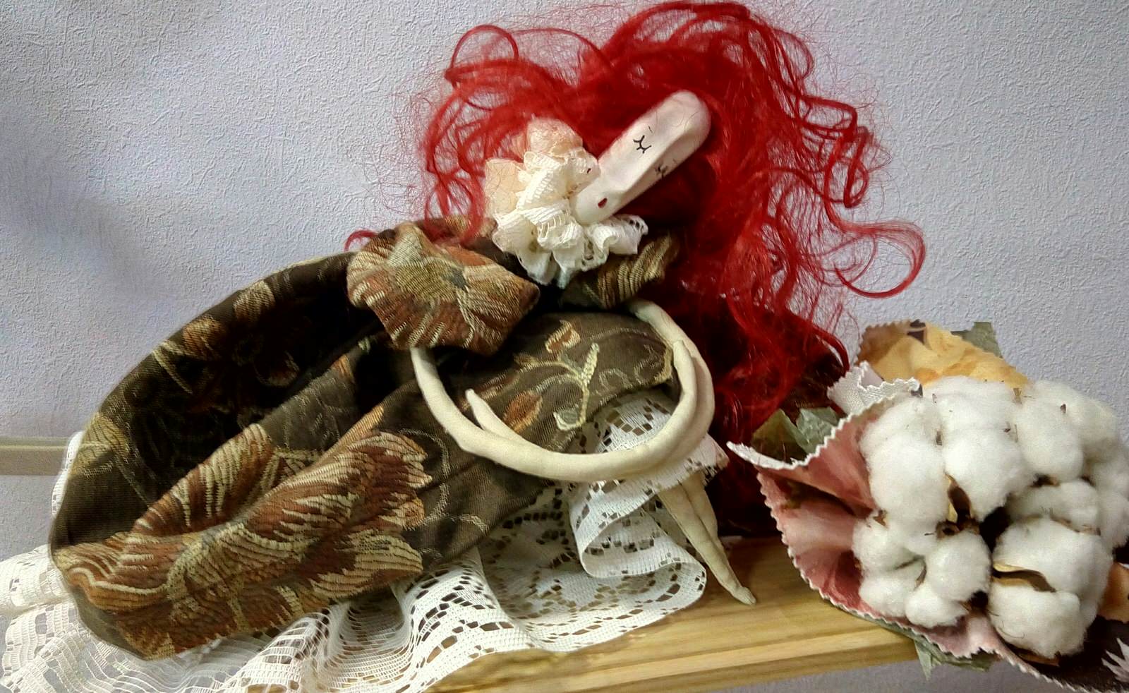 Обложка проекта: Интерьерные решения, текстиль, куклы.