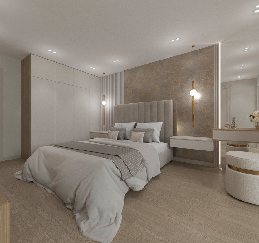 Дизайн-проект для молодой семейной пары.