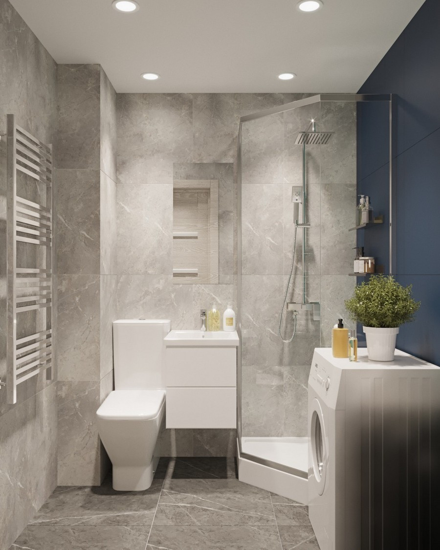 Дизайн двухкомнатной квартиры в кирпичном доме