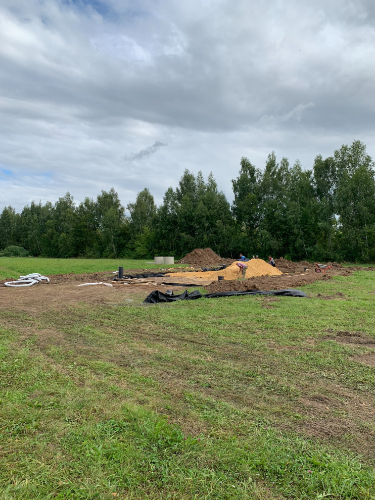 Обложка проекта: Фахверк в стиле Barn House