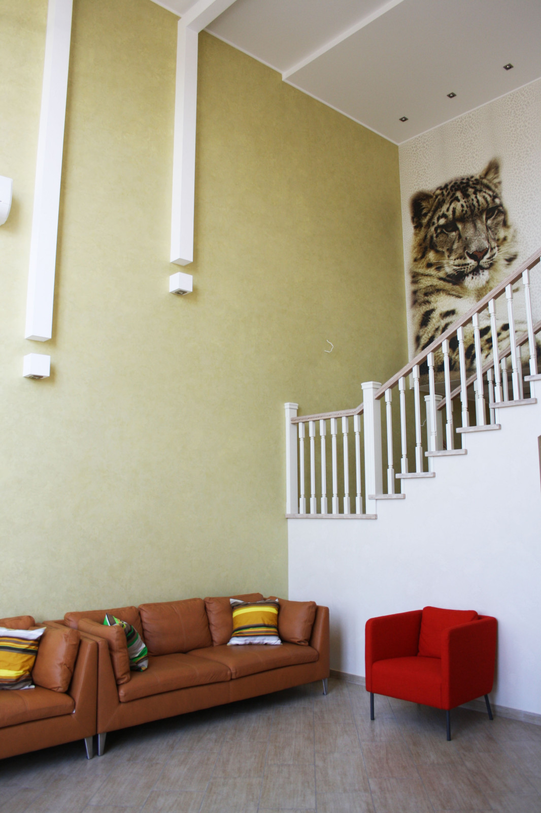 Гостиная, в процессе реализации проекта