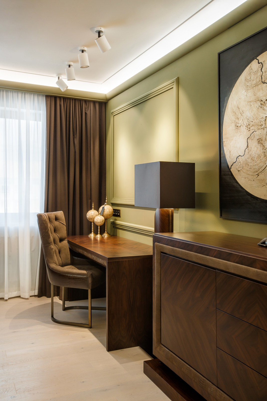 Реализованный интерьер квартиры на ул.Авиационная