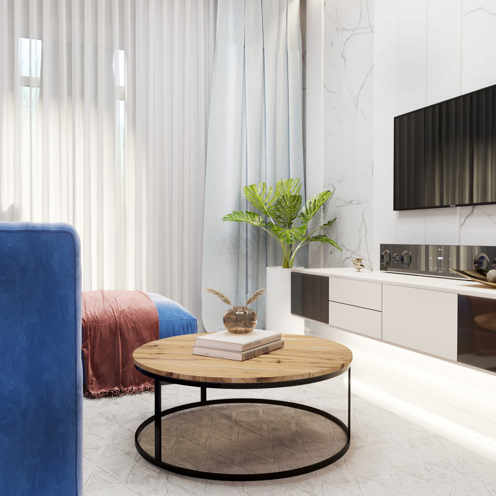 Квартира на Транспортной Кухня-гостиная