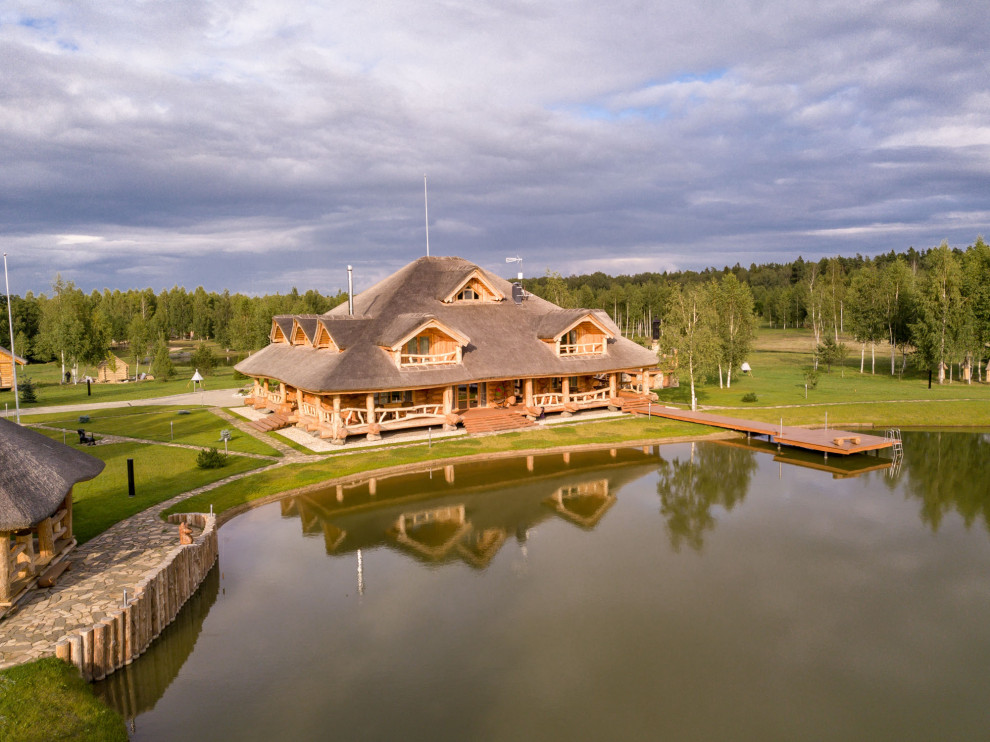 Обложка проекта: Дом в рустикальном стиле