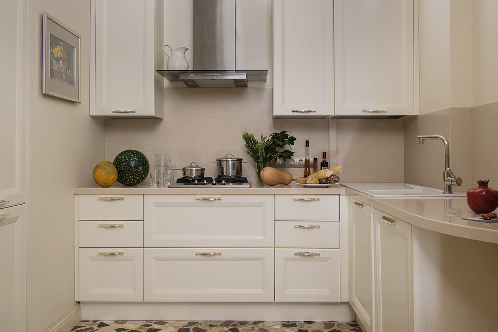 Кухня в "парижской" квартире на ул. Пречистенка