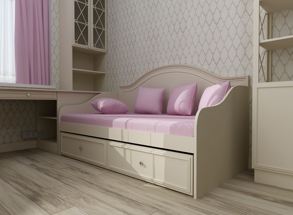 Комната для девочки визуализации