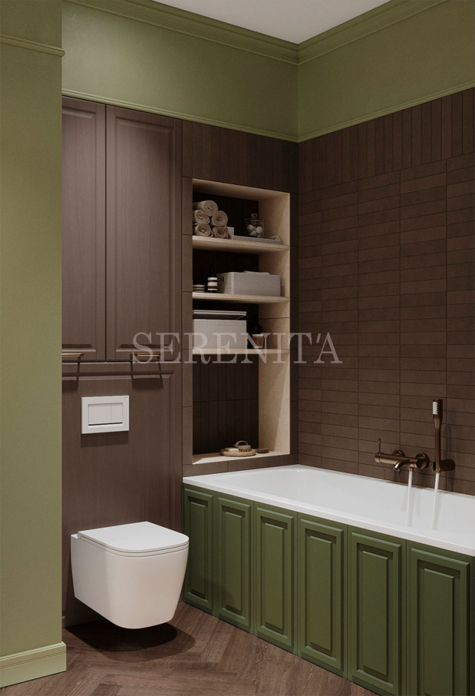 Эко стиль в квартире ЖК Арбат