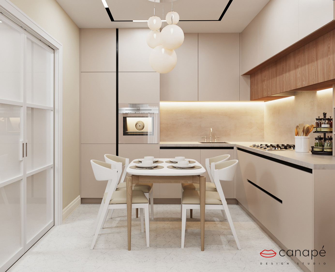 Нюансы синего и горчица