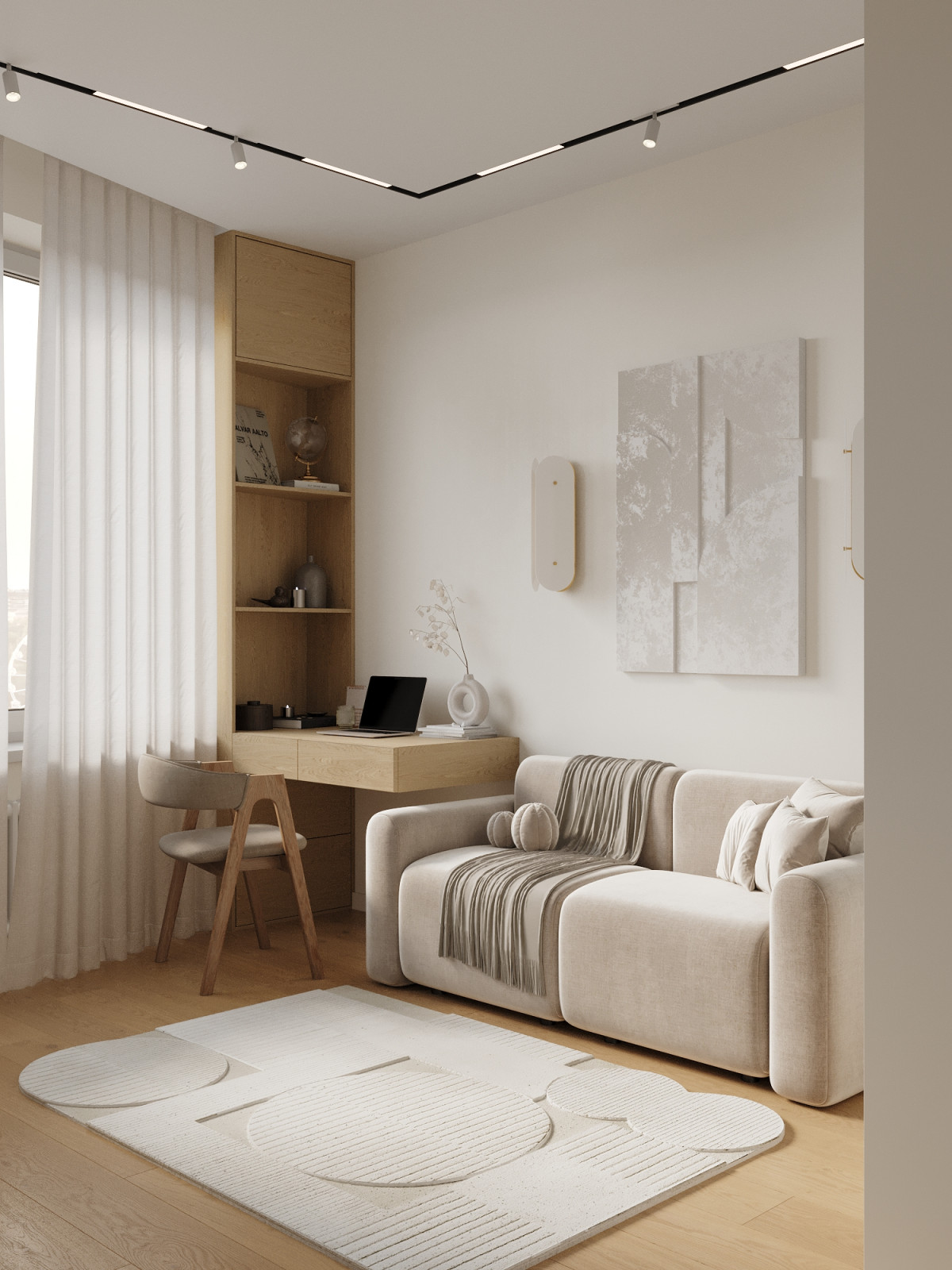 Функциональный проект современной квартиры для семьи