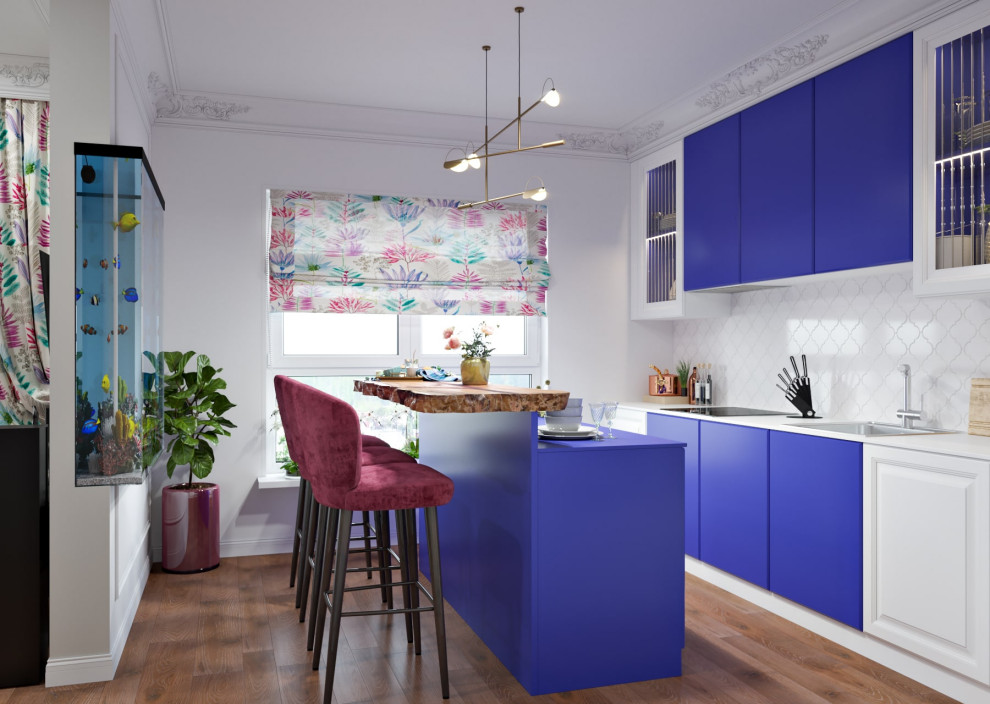 Ягодно-кобальтовый смузи