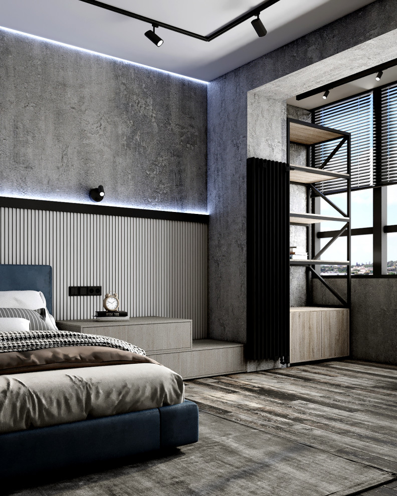 Дизайн квартиры 77 м2 для мужчины-холостяка в Москве в жк Династия!