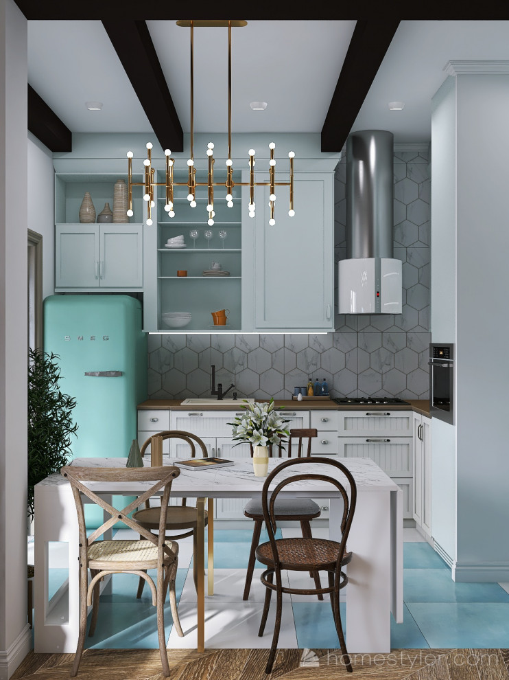 Проект двухкомнатной квартиры для семьи с детьми