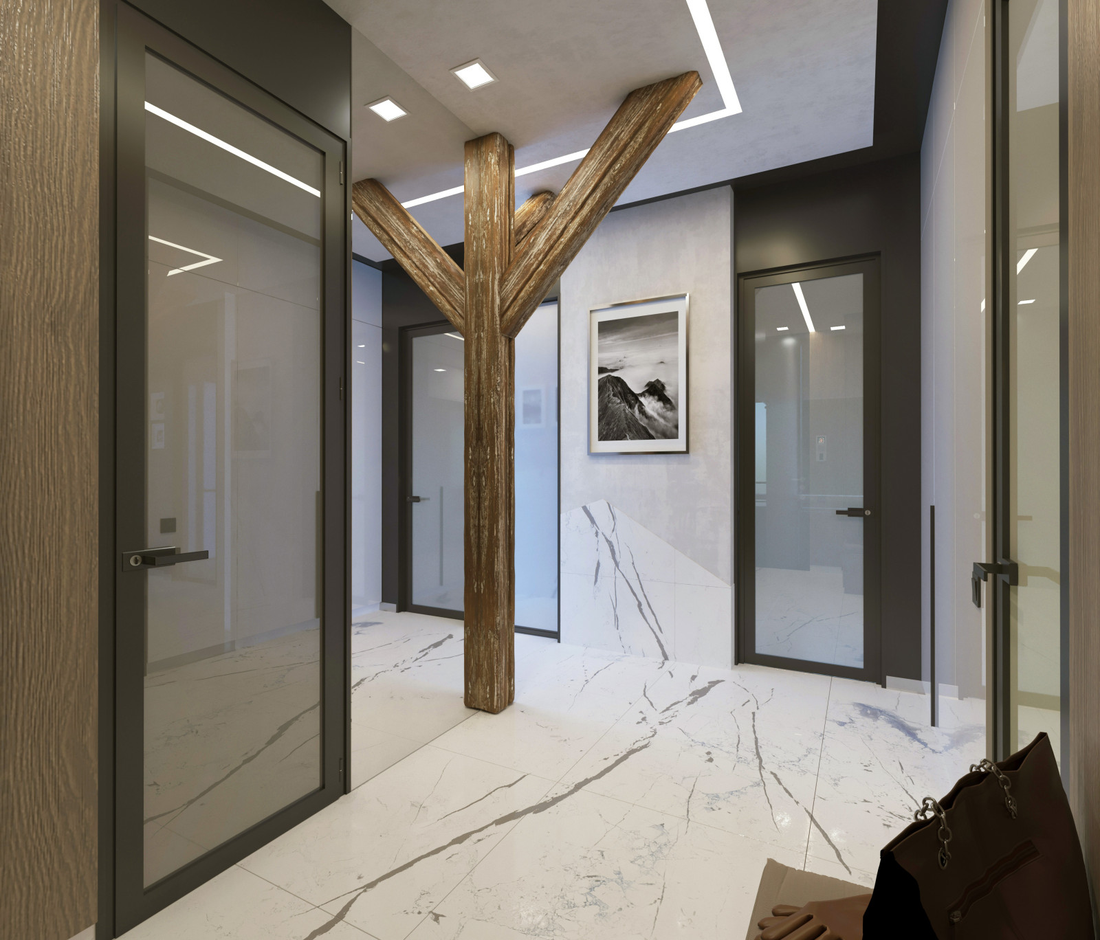 Интерьер квартиры ЖК "ЭВОЛЮЦИЯ", Новосибирск