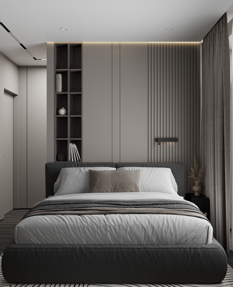 Дизайн-проект квартиры в современном стиле для молодой яркой пары