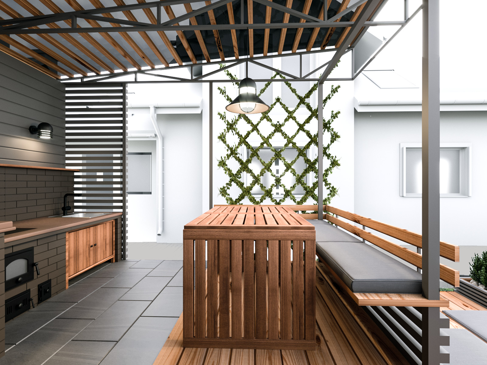 Летняя кухня