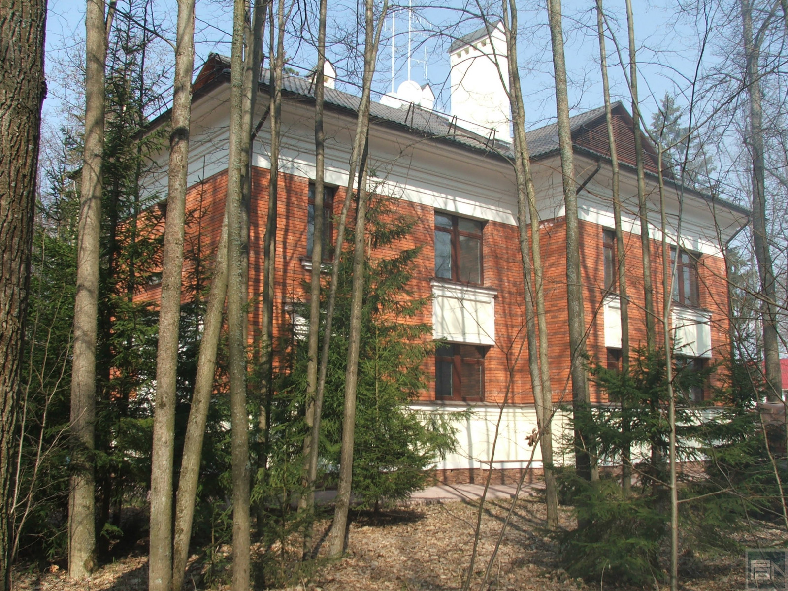 Проект загородного жилого дома в Подмосковье