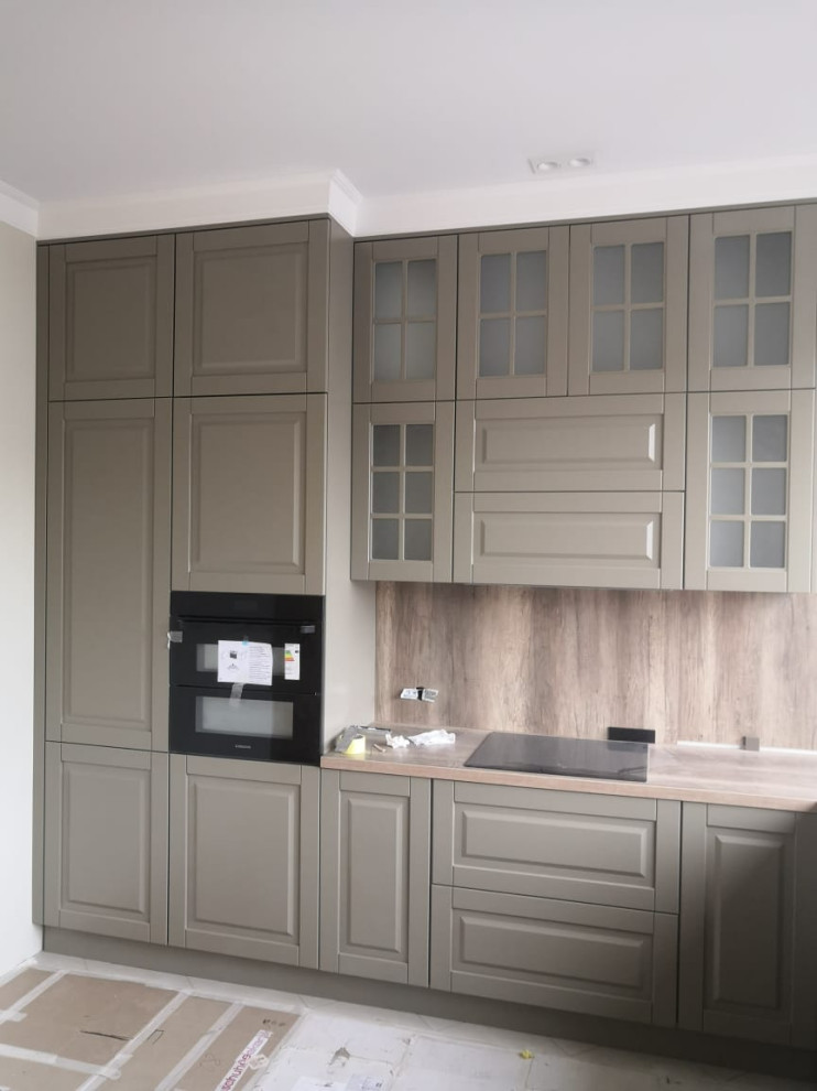 Обложка проекта: Кухня "Grigio caldo"