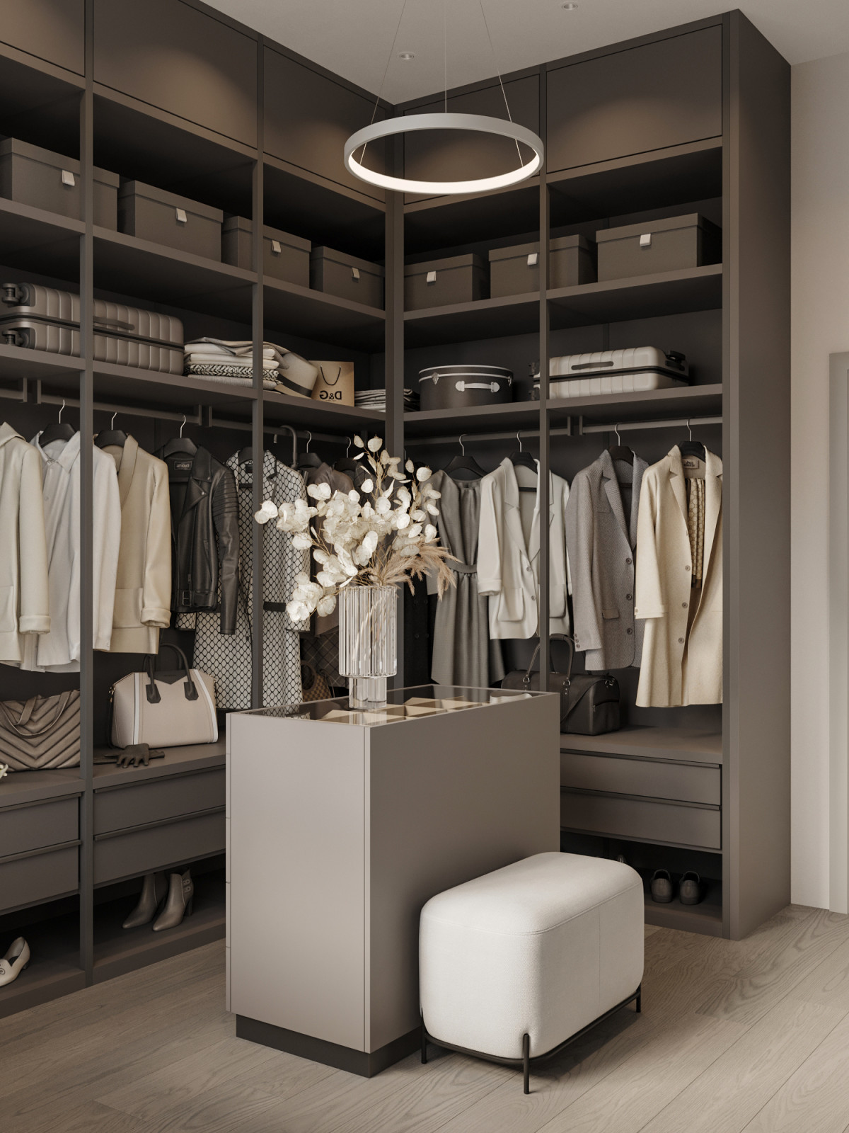 Светлая квартира для семьи из двух человек