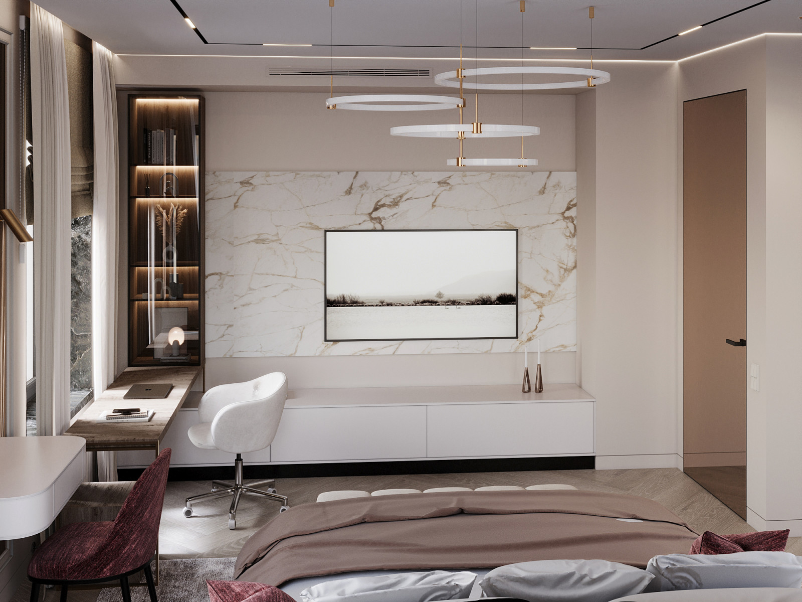 Современная семейная квартира 92 м² в ЖК бизнес-класса - Вест Гарден