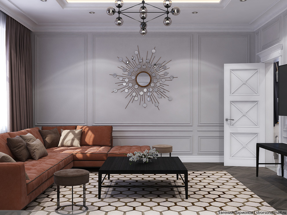 Интерьер дома в пригороде г.  Калининград.