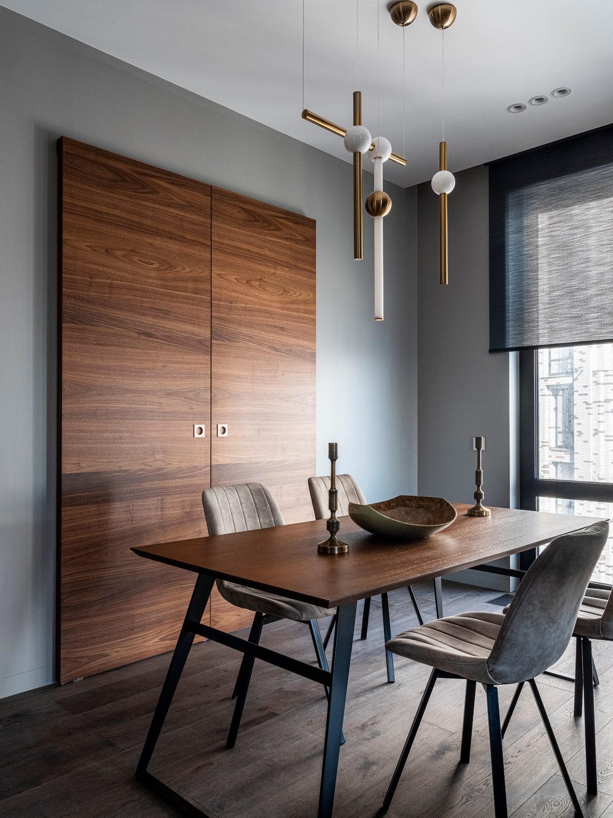 Реализованный проект квартиры 90м2 в ЖК Пресня сити