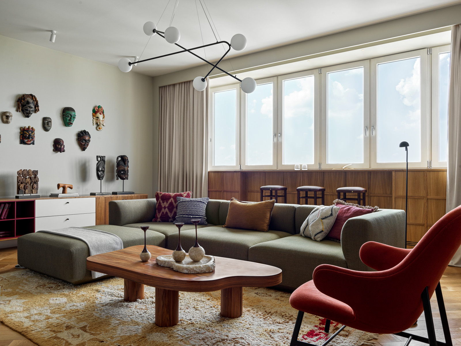 Обложка проекта: Дирижабль, квартира, 175 м2